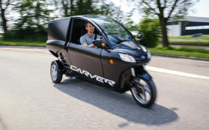 Carver Cargo : moto / scooter 100% électrique